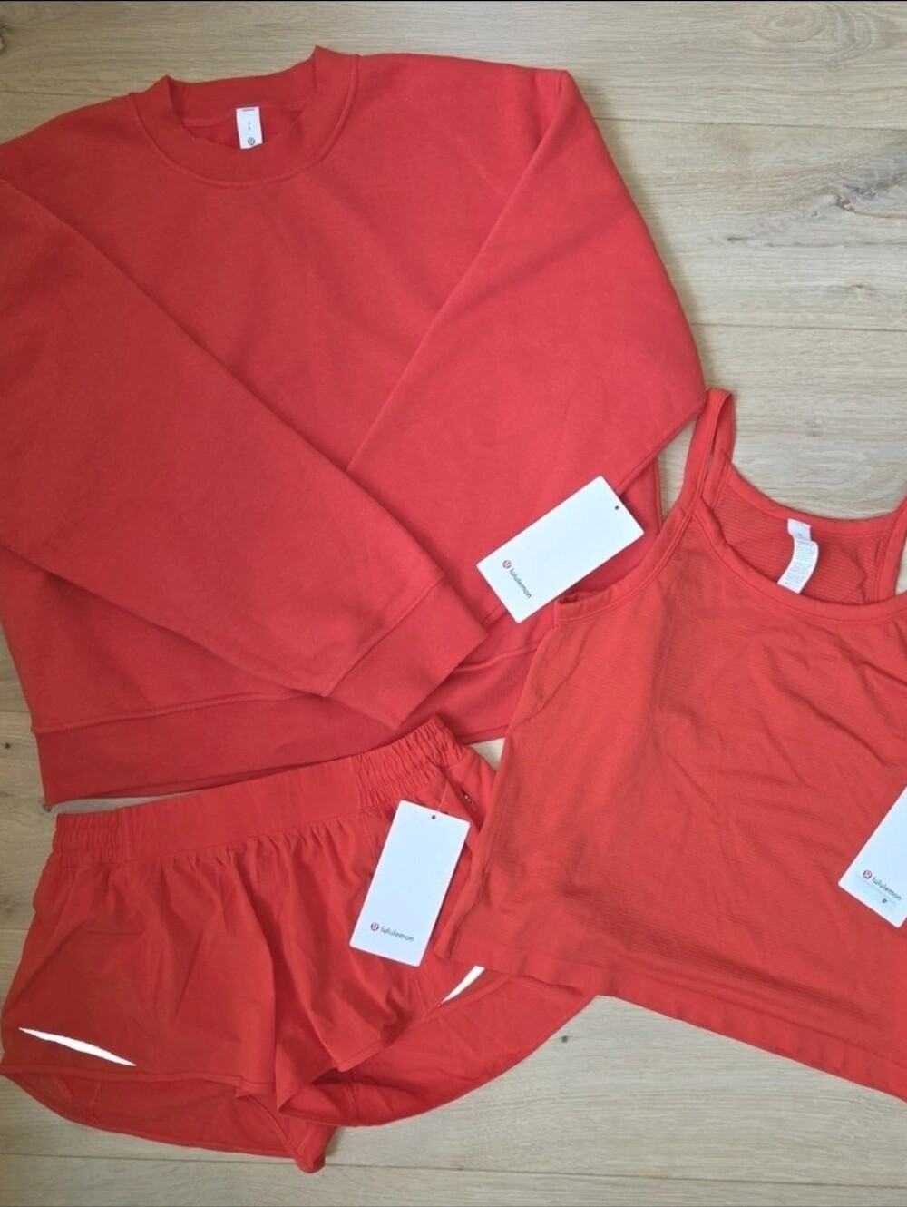 Lululemon Steady State, Hotty Hot & Tank BUNDLE- Size 10/LG (FIRM ON PRICE)